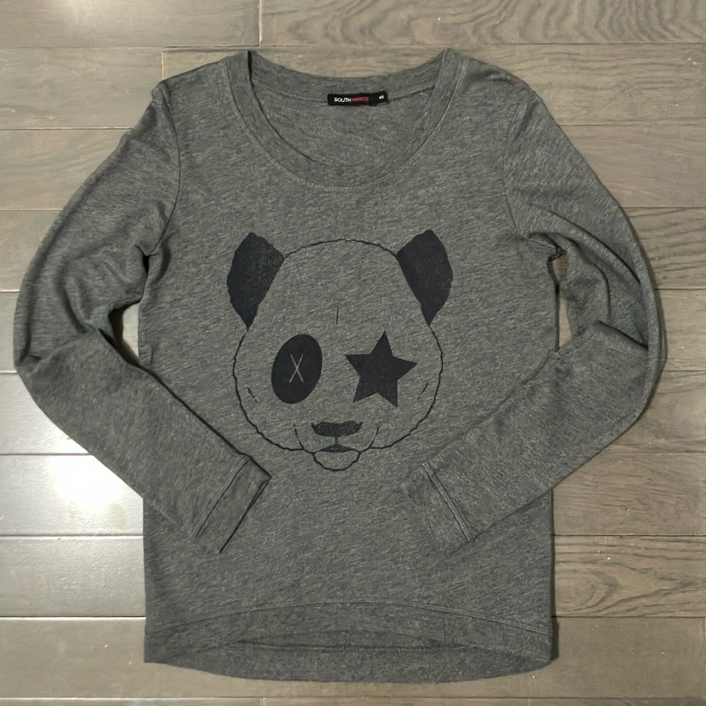 South Parade Panda Long Sleeve Shirt Size XS